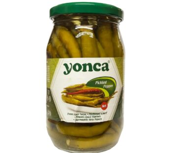 Yonca Hot Pepper Pickle 360g – Frenk Biber Tursu