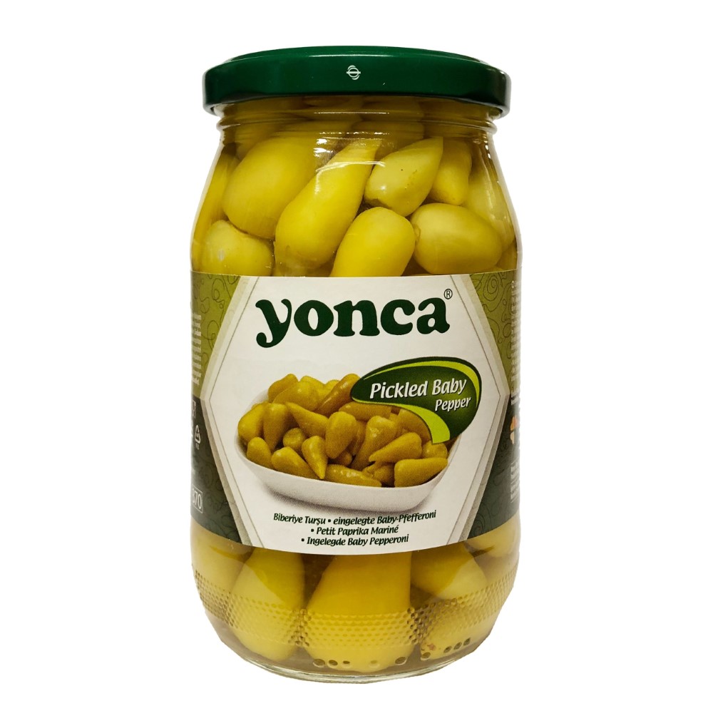 Yonca Baby Pepper Pickle 360g - Biberiye Tursu - Denar Foods Online