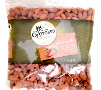 Cypressa Plain Almonds 650g – Sade Badem