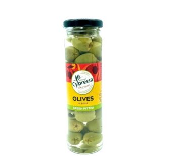 Cypressa Pitted Green Olives (Hojiblanca) 140g