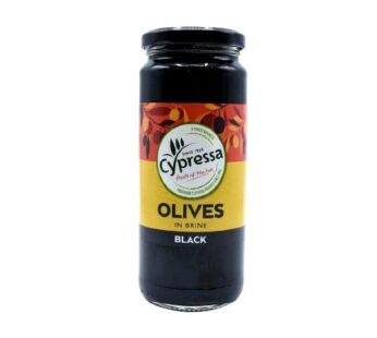 Cypressa Black Olives 340g