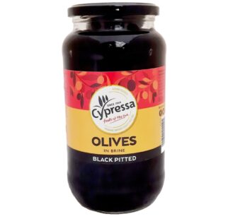 Cypressa Pitted Black Olives 860g