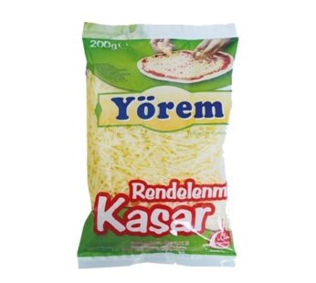Yorem Grated Cheddar Cheese 200g – Rendelenmis Kasar Peyniri