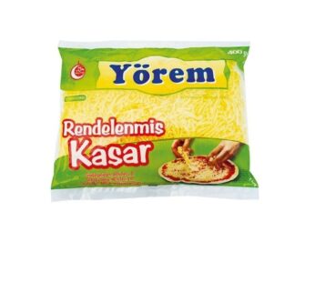 Yorem Grated Cheddar Cheese 400g – Rendelenmis Kasar Peyniri