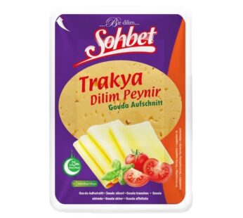 Yorem Trakya Slice Cheddar Cheese 150g – Dilim Kasar Peynir