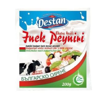 Destan Bulgarian Cow Fetta Cheese 200g – İnek Peyniri