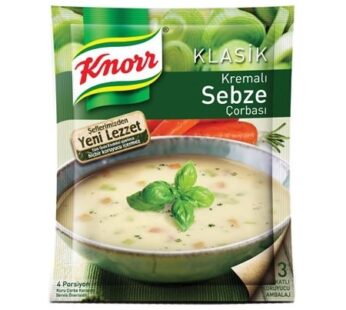 Knorr Creamy Vegetable Soup 70g – Kremali Sebze Corbasi