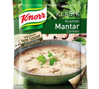 Knorr Creamy Mushrooms Soup 70g – Kremali Mantar Corbasi