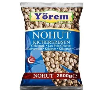 Yorem Chickpeas 2.5kg – Kuru Nohut