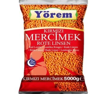 Yorem Red Lentils 5kg – Kirmizi Mercimek