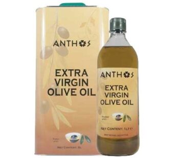 Anthos Extra Virgin Olive Oil 1lt – Zeytin Yagi