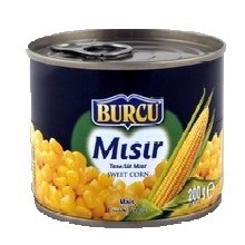 Burcu Tin Sweet Corn 200g - Misir Haslama - Denar Foods Online