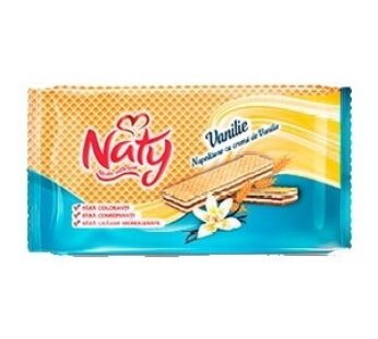 Naty Wafers Vanilla 160g