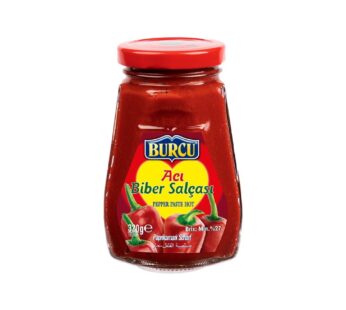 Burcu Pepper Paste Hot 320g – Biber Salcasi Aci