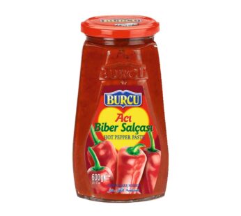Burcu Pepper Paste Hot 600g – Biber Salcasi Aci