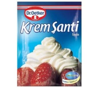 Dr. Oetker Plain Whipped Cream 200g – Krem Santi Sade