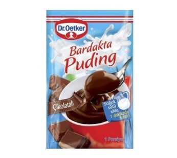 Dr. Oetker Chocolate Pudding in Glass 35g – Bardakta Cikolatali Puding