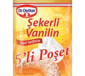 Dr. Oetker Vanilla Sugar 5 pcs 25g – Sekerli Vanilin