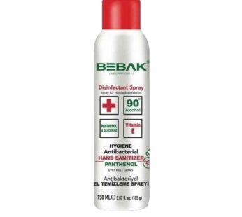 Bebak Aerosol Spray Hand Sanitizer Hygiene 150ml