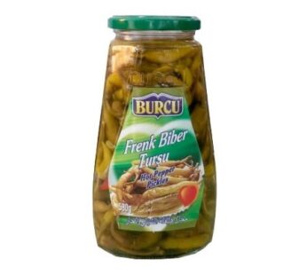 Burcu Hot Pepper Pickle 570g – Frenk Biber Tursu