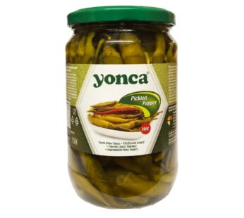 Yonca Hot Pepper Pickle 720g – Frenk Biber Tursu