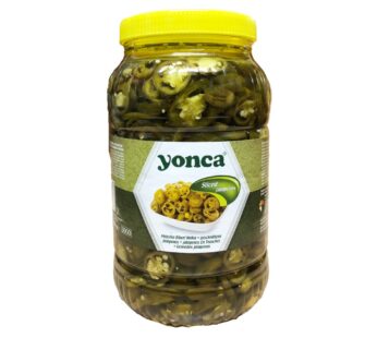 Yonca Jalapenos Pickle 3kg – Jalapenos Tursu