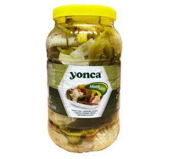 Yonca Mixed Vegetable Pickle 3kg – Karisik Tursu