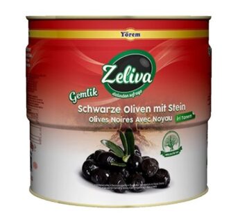 Zeliva Gemlik Black Olive 1.5kg – Gemlik Siyah Zeytin