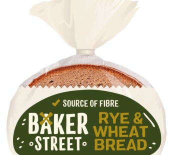 Baker Street Bread Rye & Wheat Loaf 400g