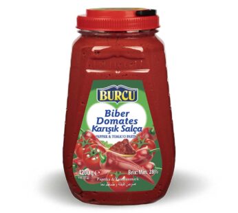 Burcu Mixed Tomato Pepper Paste 4.2kg – Karisik Domates Biber Salcasi