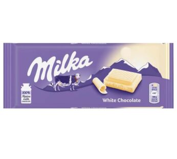 Milka White Chocolate 100g