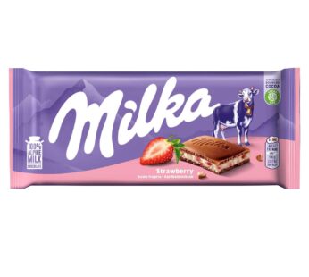 Milka Strawberry 100g