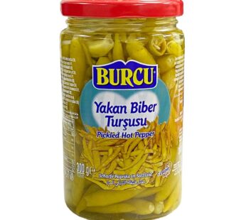 Burcu Hot Pepper Pickle 300g – Frenk Biber Tursu