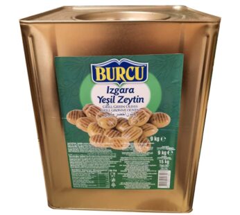 Burcu Grilled Olives Green 10kg – Izgara Zeytin Yesil