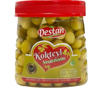 Destan Split Green Olives 700g – Kirma Yesil Zeytin