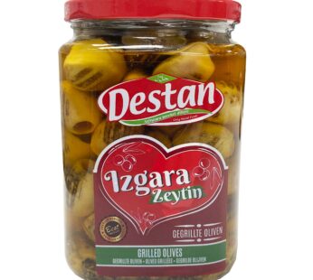 Destan Grilled Green Olives 350g – Yesil Zeytin Izgara